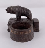 Black Forest German Carved Wood Bear