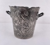 Art Nouveau Pewter Ice Bucket