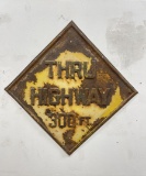 USFS Forest Service Montana Highway Sign
