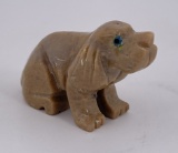 Zuni Indian Carved Stone Dog Fetish