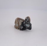Zuni Indian Carved Stone Rabbit Fetish