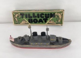 Antique Battleship Tillicum Wood Boat in Box