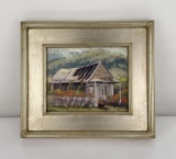 Thomas English Oil on Board Painting