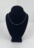 Navajo Liquid Sterling Silver Necklace