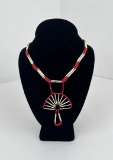 Ute Indian Porcupine Quill Necklace