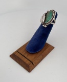 Navajo Sterling Silver Turquoise Ring