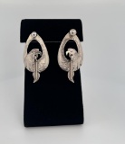 Navajo Sterling Silver Earrings