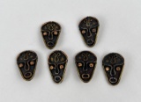 Taxco Mexico Medicine Man Buttons