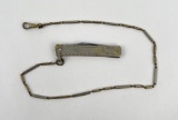 Art Deco Pocket Watch Fob Knife