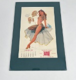 Lippert Iowa Advertising Pin Up Girl Calendar