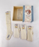 Antique Bear Brand Hosiery Curly Head Socks