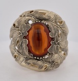 Whiting and Davis Hinged Bracelet