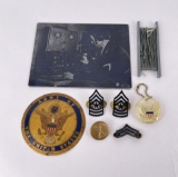 Group of WW2 US Army Items