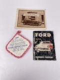 Group of Automobile Ephemera