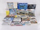 Collection of Vintage Airplane Model Kits