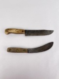 Antique Montana Frontier Butcher Knives