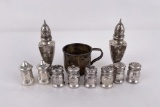 Sterling Silver Salt and Pepper Shakers