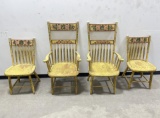 19th Century Pennsylvania Arrow Back Chairs