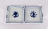 Royal Copenhagen Tranquebar 1791 Pickle Dishes