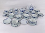 Blue and White Delft Tea Set