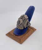 Vintage Mexican Biker Ring Cowboy