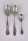 Sterling Silver Colorado Souvenir Spoons