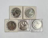 Collection of Space Program Coins