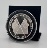 Harlem Montana Centennial Silver Round