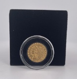 1925 D Indian Head $2 1/2 Gold Coin