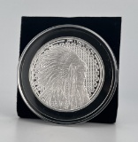 Native American Indian Buffalo 1oz Silver Round