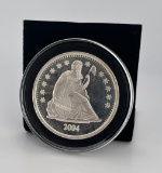 Seated Liberty Silver Round