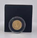 1909 Indian Head $2 1/2 Gold Coin