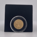 1912 Indian Head $2 1/2 Gold Coin