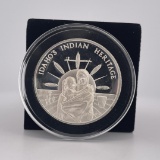 Idaho's Indian Heritage Silver Round