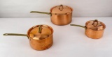 Paul Revere Copper Cooking Pots