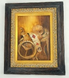 Mark Gibson Montana Oil on Board Painting