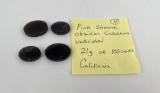 Pink Obsidian Cabochons