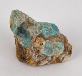 Amazonite Quartz Crystal in Microcline