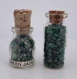 Green Polished and Rough Jade