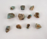 Amazonite Quartz Crystal in Microcline