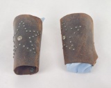 Antique Tooled Leather Cowboy Cuffs
