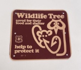USFS US Forest Service Wildlife Tree Sign
