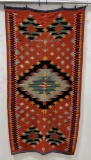Superb Antique Germantown Navajo Rug Blanket