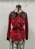 1940s Las Vegas Sportswear Montana Cowboy Shirt