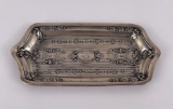 WW1 WWI Sterling Silver Card Tray