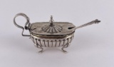 Antique Sterling Silver Mustard Pot