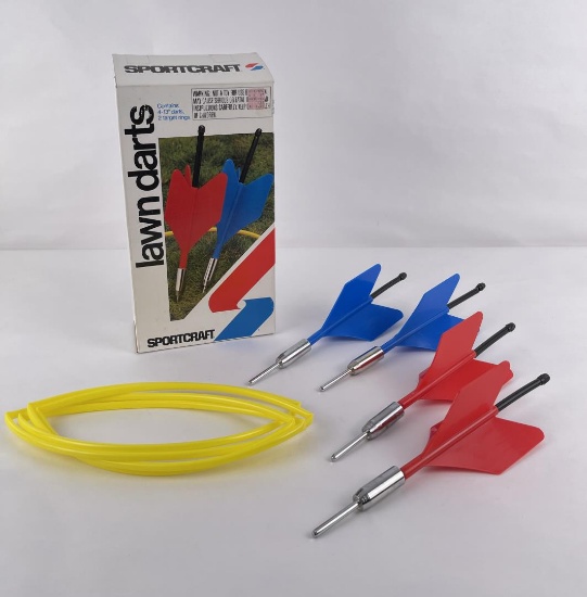 Vintage Sportcraft Lawn Darts Art, Antiques & Collectibles Toys Board