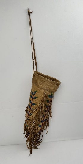 Blackfoot Native American Beaded Bag