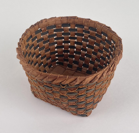Native American Indian Splint Basket