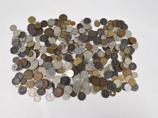 Large Collection of Foreign Coins